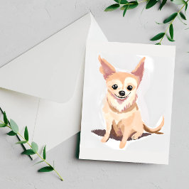 Chihuahua-Hund | Süßer Hund Haustier Welpe Wasserf