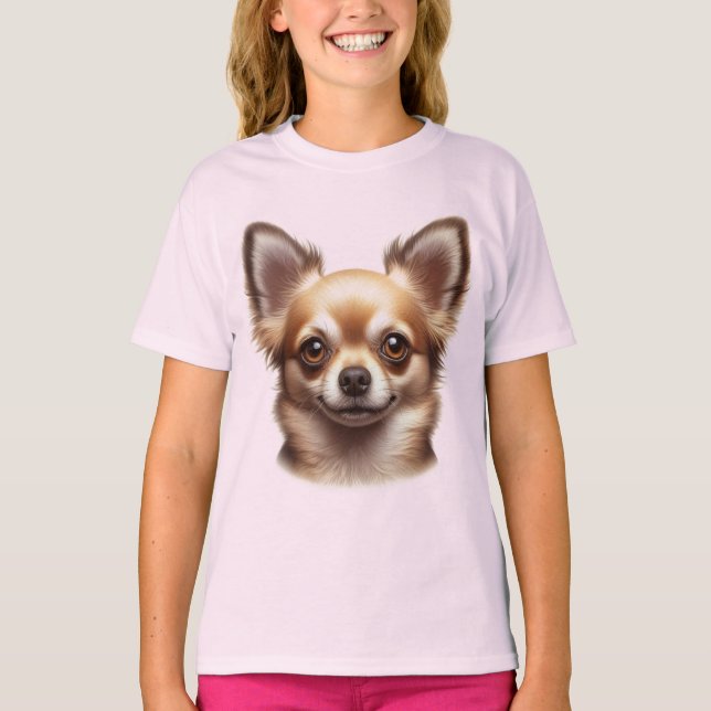 Chihuahua-Hund T-Shirt (Vorderseite)