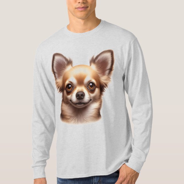 Chihuahua-Hund T-Shirt (Vorderseite)