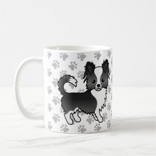 Chihuahua Hund und Paws Kaffeetasse