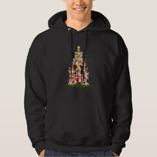 Chihuahua-Hund-Weihnachtsbaum-Schmuck Frohe Weihna Hoodie