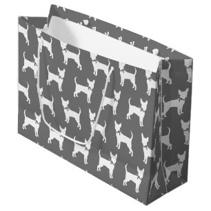 Chihuahua-Hund-Welpe-Großgeschenktasche Große Geschenktüte
