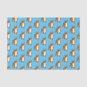 Chihuahua Hunde Cartoon Illustration Seidenpapier