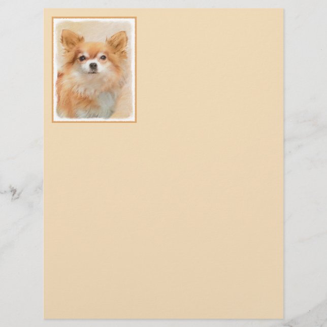 Chihuahua Hunde Malerei Original Art (Vorderseite)