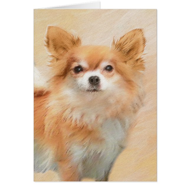 Chihuahua Hunde Malerei Original Art (Vorne)