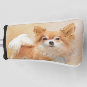 Chihuahua Hunde Malerei Original Art Golf Headcover