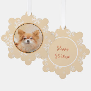 Chihuahua Hunde Malerei Original Art Ornament Karte