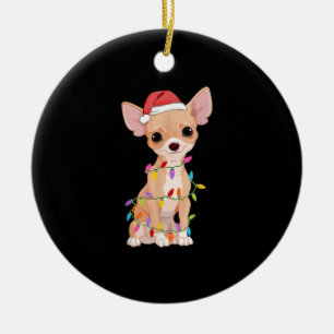 Chihuahua Hunde Tree Weihnachten Weihnachten Weihn Keramik Ornament