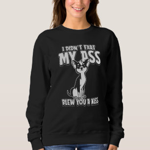 Chihuahua - Hunderasse Ich furzte nicht Mein Hinte Sweatshirt