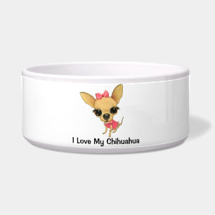 Chihuahua-Hundeschüssel Napf