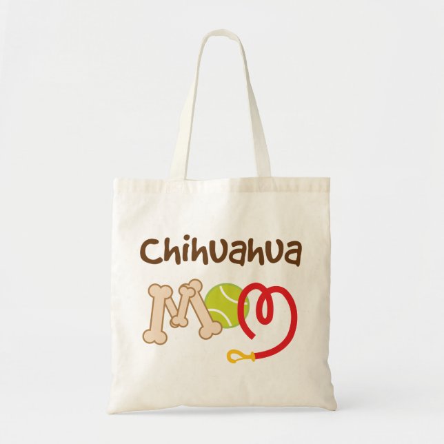 Chihuahua-Hundezucht-Mama-Geschenk Tragetasche (Vorne)