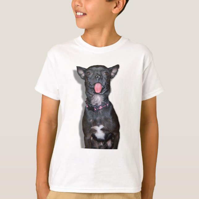 Chihuahua-Hundezunge T-Shirt (Vorderseite)