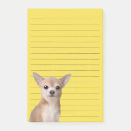 Chihuahua-illustrierte Anmerkungen Post-it Klebezettel