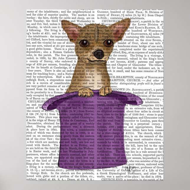 Chihuahua in Top Hat Poster (Vorne)
