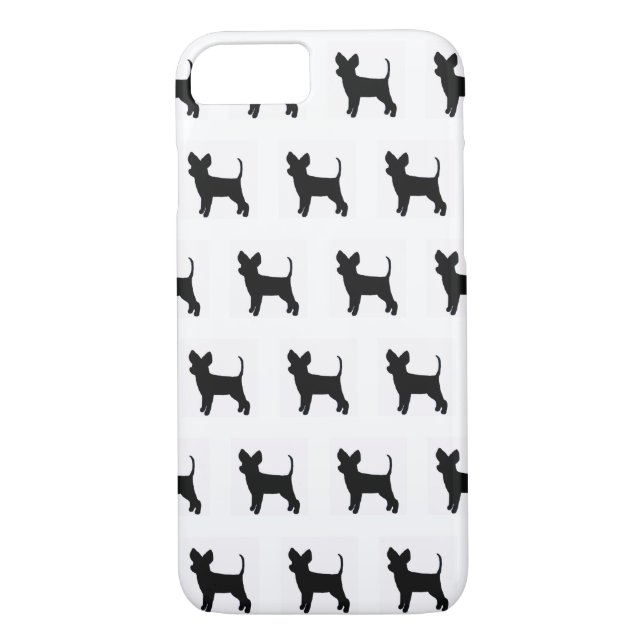 Chihuahua iPhone Fall Case-Mate iPhone Hülle (Rückseite)