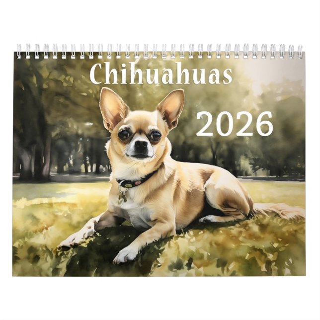 Chihuahua-Kalender 2026 Kalender (Titelbild)