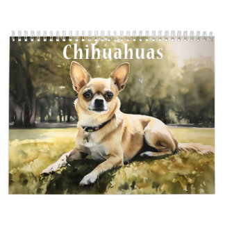 Chihuahua-Kalender, jedes Jahr Kalender