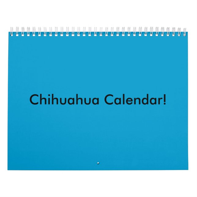 Chihuahua-Kalender! Kalender (Titelbild)