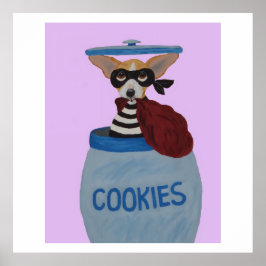 Chihuahua-Keksdieb Poster