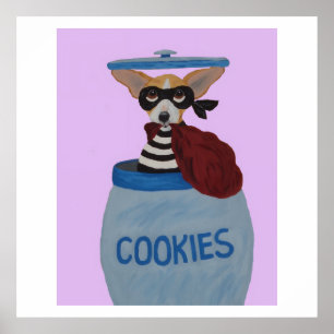 Chihuahua-Keksdieb Poster