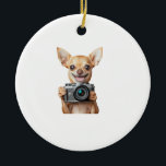 Chihuahua Keramik Ornament<br><div class="desc">Chihuahua</div>