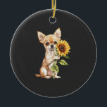 Chihuahua   keramik ornament<br><div class="desc">Chihuahua</div>