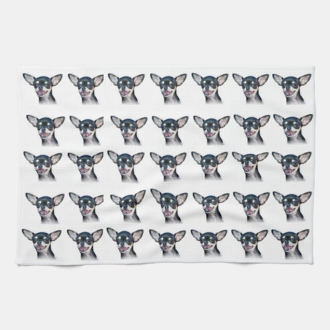 Chihuahua Küchentuch (Horizontal)
