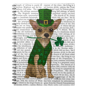 Chihuahua Leprechaun Notizblock