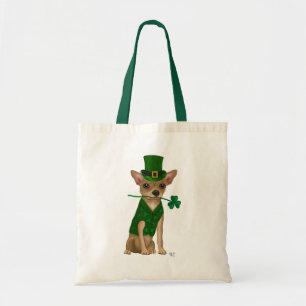 Chihuahua Leprechaun Tragetasche