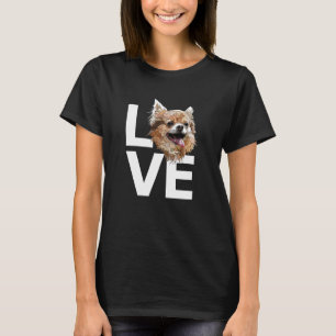 Chihuahua Liebe Long Hair Chiwawa Long Haired Dog T-Shirt