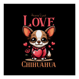 Chihuahua-Liebe Poster