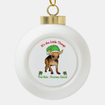 Chihuahua Liebe Weihnachten