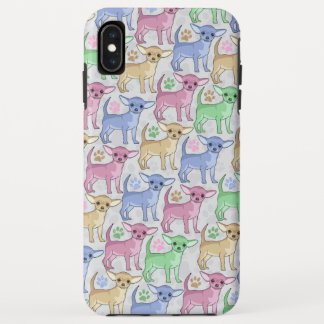 Chihuahua-Liebhaber-buntes Muster Case-Mate iPhone Hülle