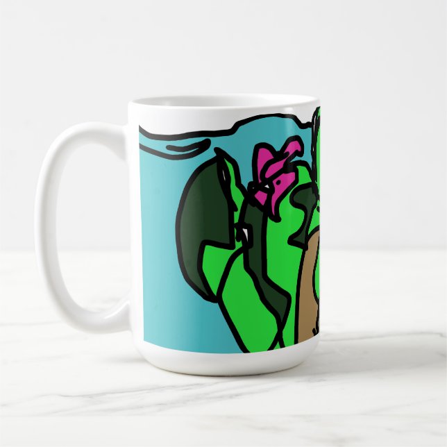 Chihuahua-Liebhaber Kaffeetasse (Links)