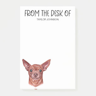 Chihuahua-Liebhaber Post-it Klebezettel