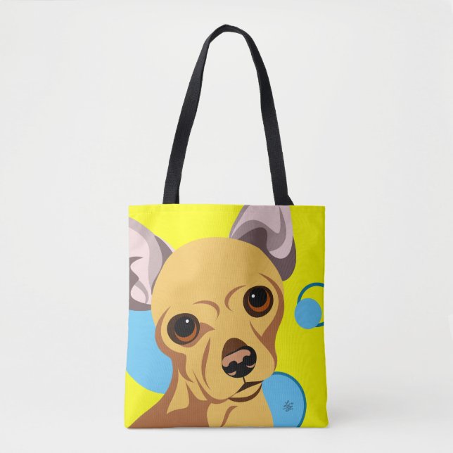 Chihuahua-Liebhaber-Taschen (Vorderseite)