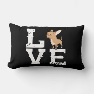 Chihuahua liebt Animal Spirit Funny Lendenkissen