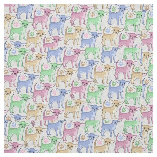 Chihuahua-Lover-Muster Stoff (Muster)