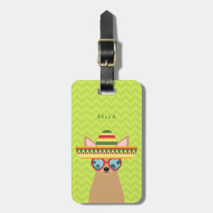 Chihuahua Luggage Tags Gepäckanhänger
