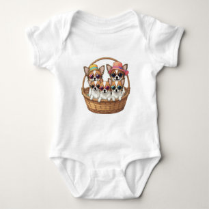 Chihuahua lustige Welpen Baby Strampler