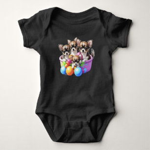 Chihuahua lustige Welpen Baby Strampler