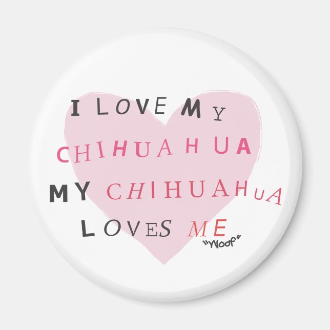 Chihuahua Magnet (Vorne)