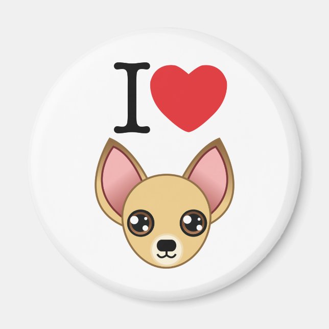 Chihuahua Magnet (Vorne)