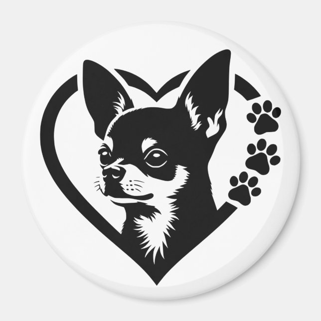 Chihuahua Magnet (Vorne)