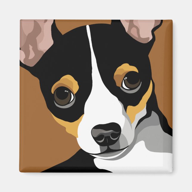 Chihuahua Magnets Magnet (Vorne)