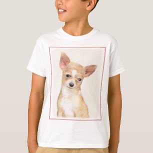 Chihuahua-Malerei - Niedliche Original-Hundkunst T-Shirt