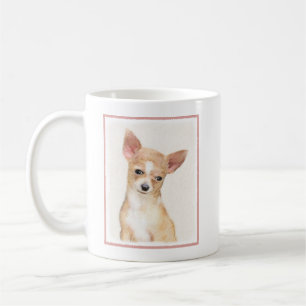 Chihuahua-Malerei - Niedliche Original-Hundkunst Tasse