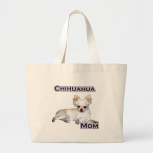 Chihuahua-Mama 4 Jumbo Stoffbeutel