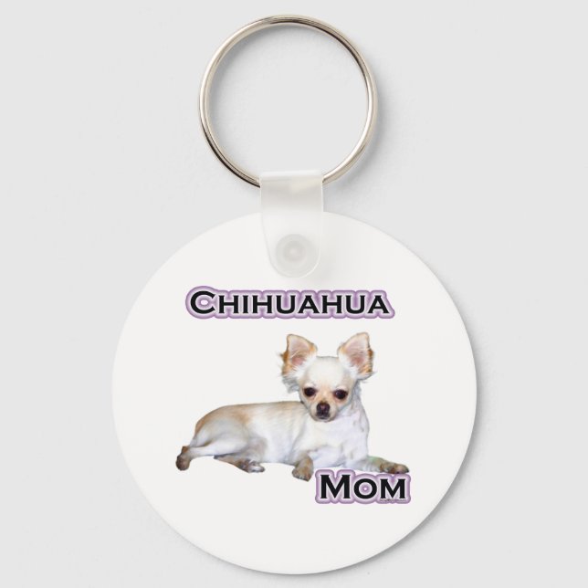 Chihuahua Mama 4 - Schlüsselanhänger (Vorderseite)