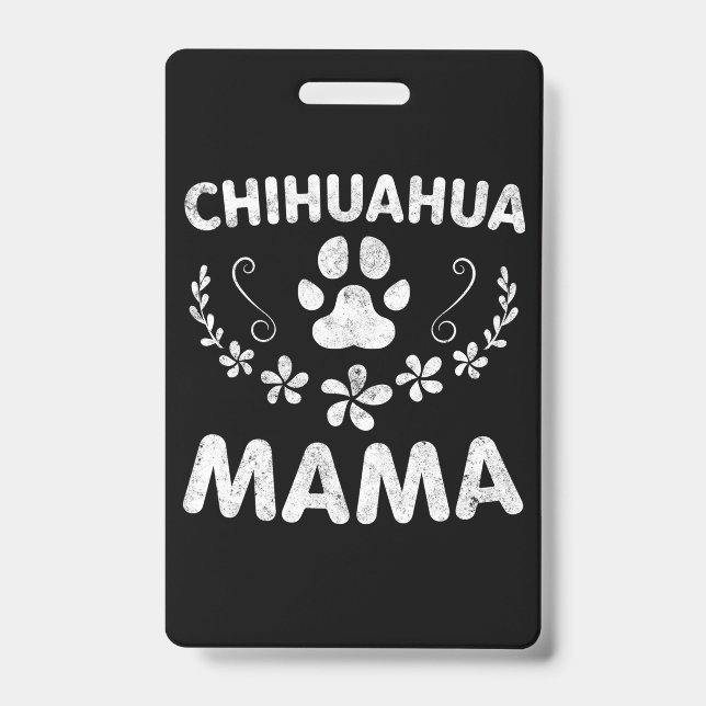 Chihuahua Mama Ausweis (Vorderseite)